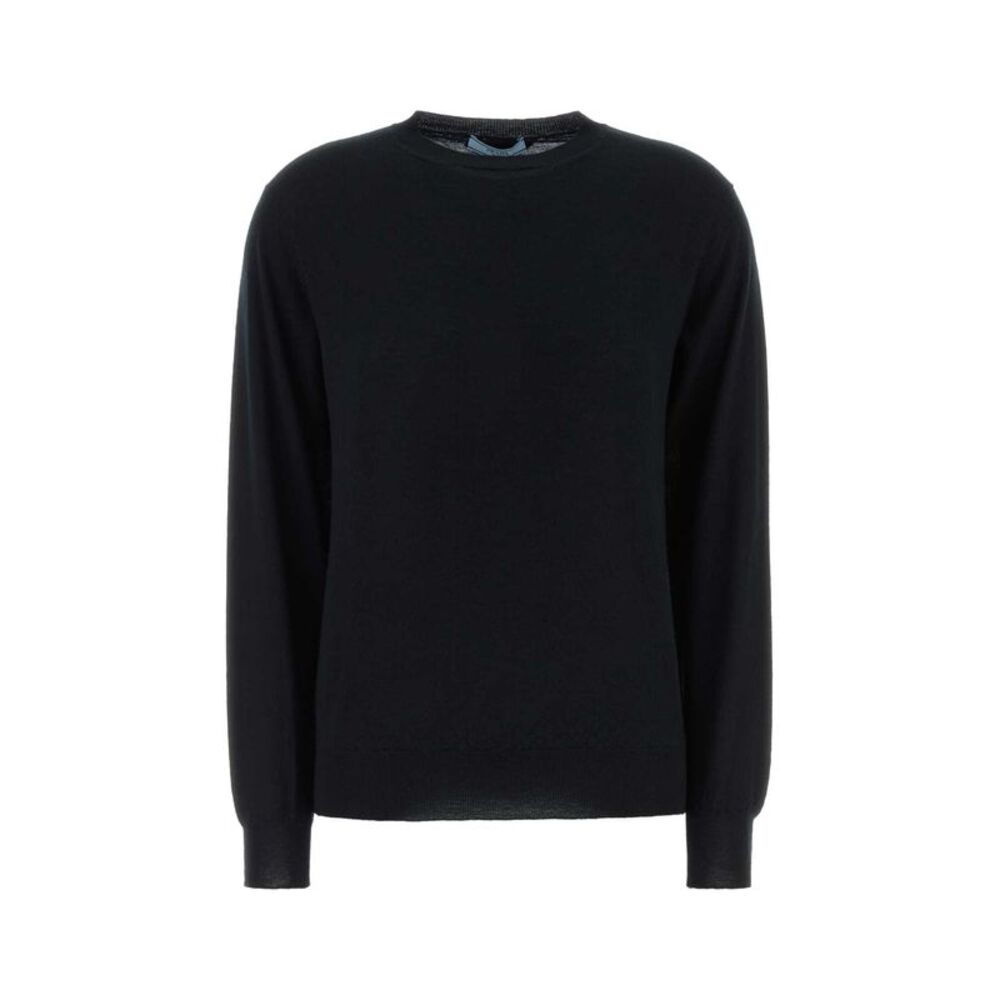 Prada Women Black Cashmere Sweater